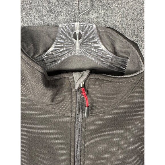 Kirkland Mens Jacket Large Softshell Lightweight Black Fall Winter Golf Business - Picture 5 of 10